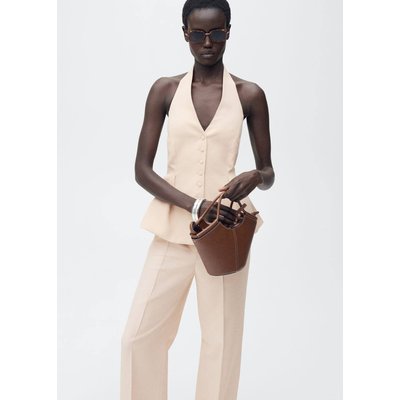 Pantalon droit costume MANGO
