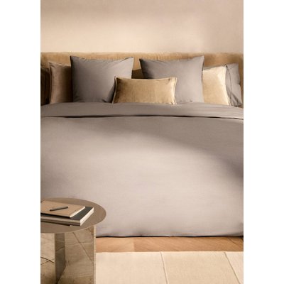 Housse de couette coton percale 300 fils lit 180/200 cm MANGO HOME