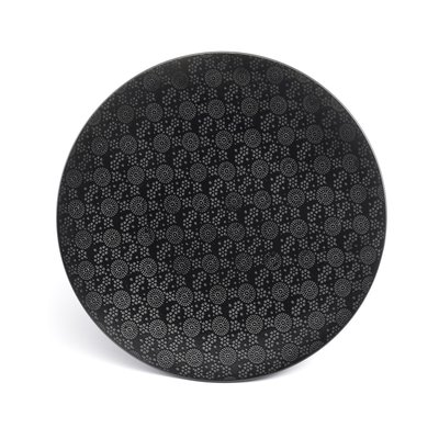 Coffret 6 assiettes plates - BLACK JAPAN MEDARD DE NOBLAT