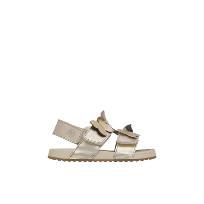 Sandales en cuir laminé avec coeur pailleté GISTEN NATURINO