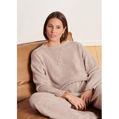 Pull ample en maille souple à encolure bateau LA FEE MARABOUTEE