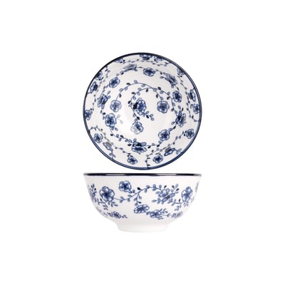 Lot de 4 Bols en porcelaine, FLOR AZUL COSY&TRENDY