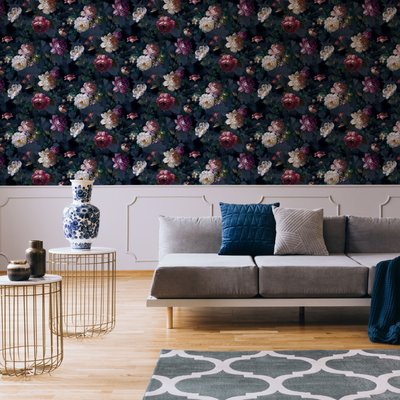 Papier peint Fleurs Isabelle SUPERFRESCO EASY