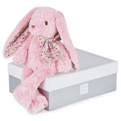 Peluche lapin rose moyen modèle Copains Câlins HISTOIRE D'OURS