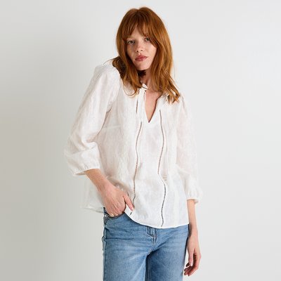 Blouse brodée GRAIN DE MALICE