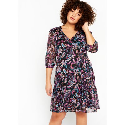 Robe évasée en imprimé Paisley LOLALIZA