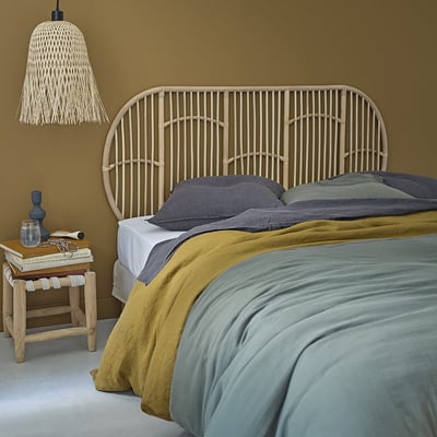 Tête de lit en rotin 160 cm  BOHO BERAH GETAH