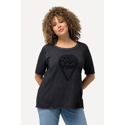 T-shirt à imprimé floqué. Collection Classic ULLA POPKEN