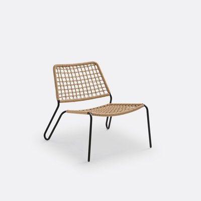 Niedriger Outdoor-Sessel Masix, Schnurgeflecht LA REDOUTE INTERIEURS