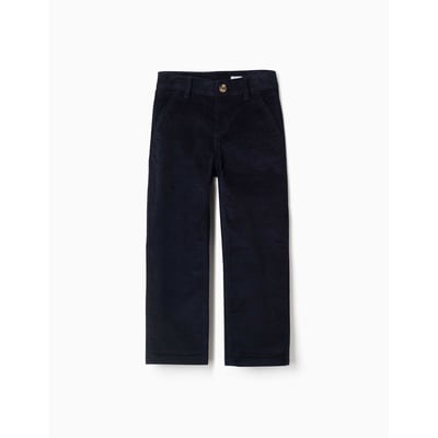Pantalon à coupe droite en velours côtelé avec poches You&Me ZIPPY