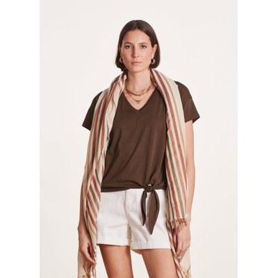 T-shirt en lyocell manches courtes LA FEE MARABOUTEE