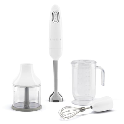Mixeur plongeant avec accessoires HBF03 SMEG