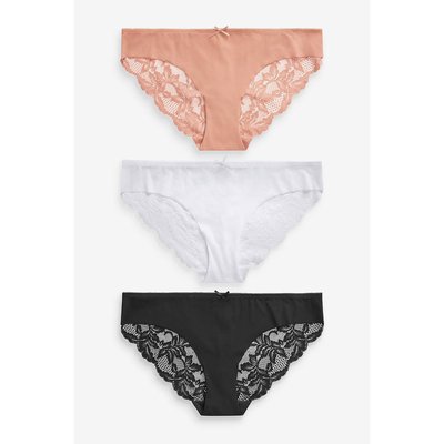 Slips brésiliens invisibles au dos, lot de 3 NEXT