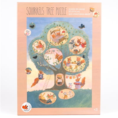 Puzzle L'arbre aux écureuils EGMONT TOYS