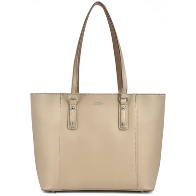Sac à main cabas anses longues BLEU CERISE