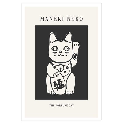 Affiche enfant manekineko HEXOA