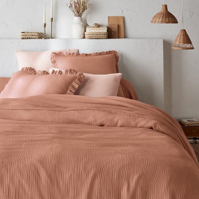 Housse de couette unie en gaze de coton, Kumla LA REDOUTE INTERIEURS