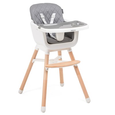 Chaise haute 2 en 1 - Evolutive - bois BEBELISSIMO J'AIME