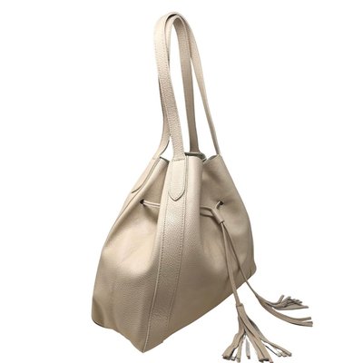 Sac à main forme bourse en cuir grainé GISEH OH MY BAG