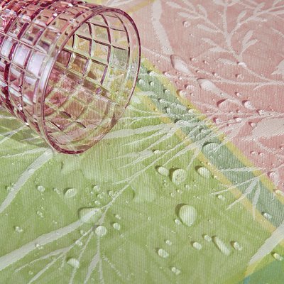 Nappe pur coton enduit imperméable MILLE PRINTEMPS GARNIER-THIEBAUT