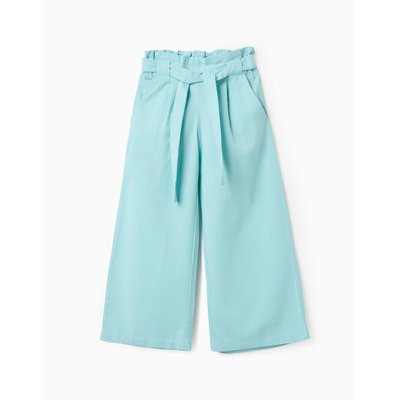 Pantalon en Coton et Lin ZIPPY