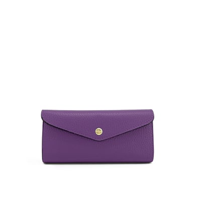 Pochette portefeuille en cuir grainé CLELIA OH MY BAG
