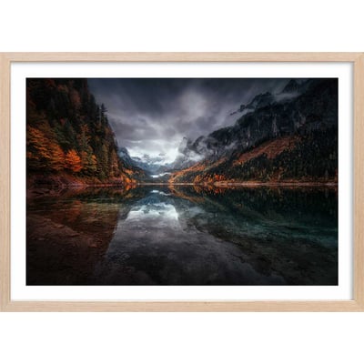 Affiche lacs en Autriche HEXOA