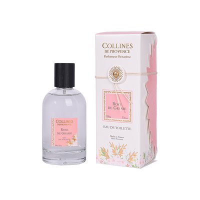 Eau de toilette ROSE DE GRASSE COLLINES DE PROVENCE