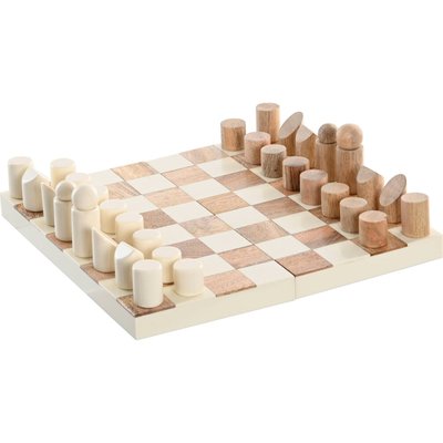 Échiquier scandi en bois et résine design naturel RECOLLECTION