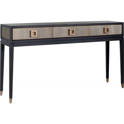 Console en bois, 3 tiroirs, Bloomville RECOLLECTION