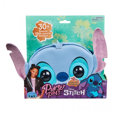 Purse Pets - DISNEY Stitch- sac a main interactif SPINMASTER