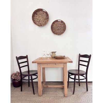 Table à manger bistro en bois Denise N°20 - Bon état DEBONGOUT