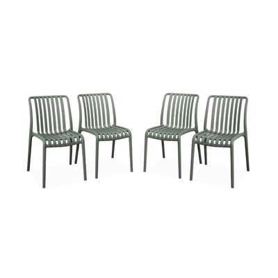 Chaise de jardin empilable plastique (lot de 4) AGATHE CHAISES SWEEEK