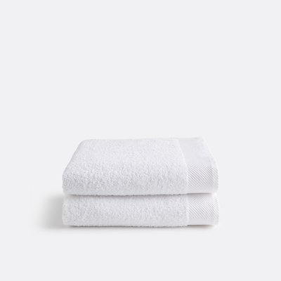 Lot 2 serviettes éponge 500 g/m2, Scenario LA REDOUTE INTERIEURS