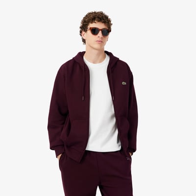 Sweatshirt à capuche molleton LACOSTE