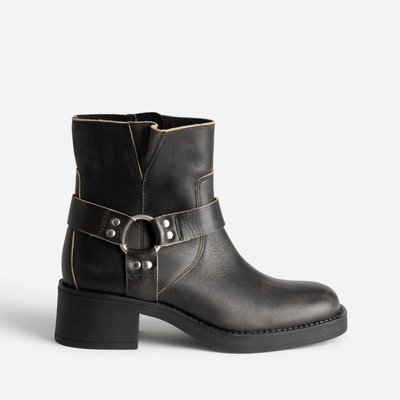 Boots Plats ARIANE TEXTO