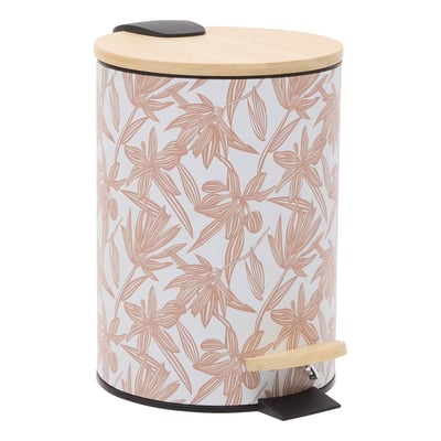 Poubelle ronde 2.7L en bambou BLOOM 5FIVE SIMPLY SMART
