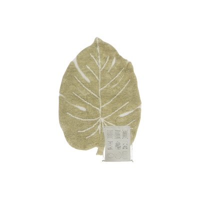 Tapis Rectangulaire en coton Mini Monstera MINI ONES LORENA CANALS