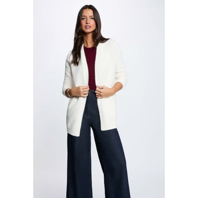 Gilet long col v MORGAN