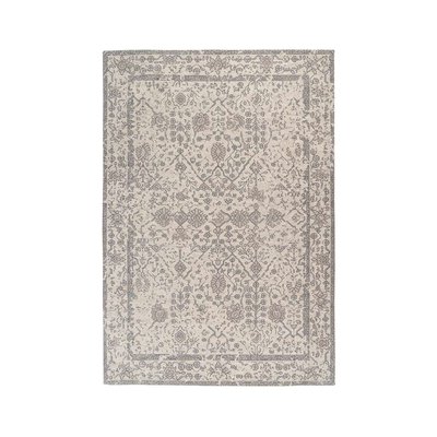 Tapis vintage à poils plats, aspect usagé coton - Perry ONE COUTURE