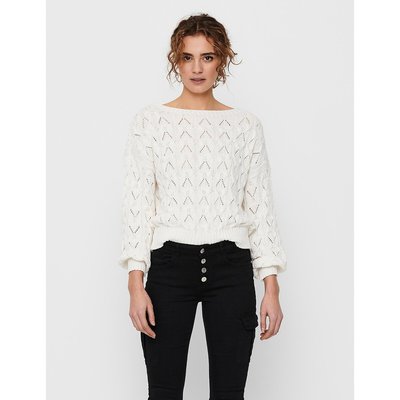 Pull maille ajourée ONLY