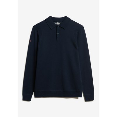 Polo Jumper in Merino Wool Mix SUPERDRY