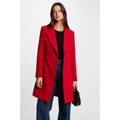 Manteau long boutonné MORGAN
