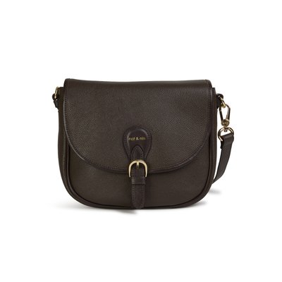 Sac à rabat en cuir OLIVIA NAT & NIN