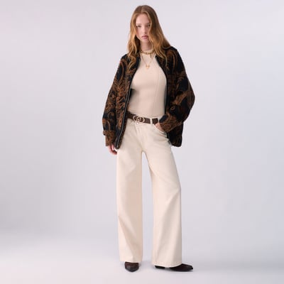 Bomber en maille jacquard LIU JO