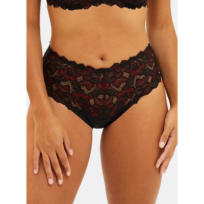 Arum Glitter Full Knickers in Lace Shot with Metallic Thread SANS COMPLEXE