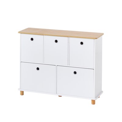 Meuble de rangement 5 bacs LIGNE PTILOU VERTBAUDET