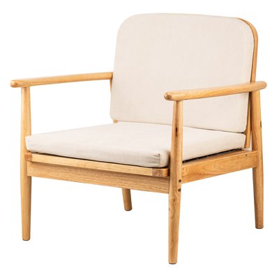 Fauteuil de salon en bois massif, SURABAYA NORDLYS