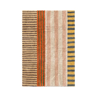 Tapis rectangulaire en coton Clay COLOR ON LORENA CANALS