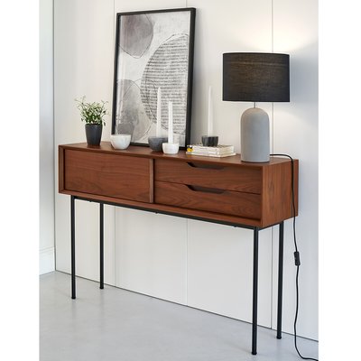 Console en plaqué noyer, Noyeto LA REDOUTE INTERIEURS